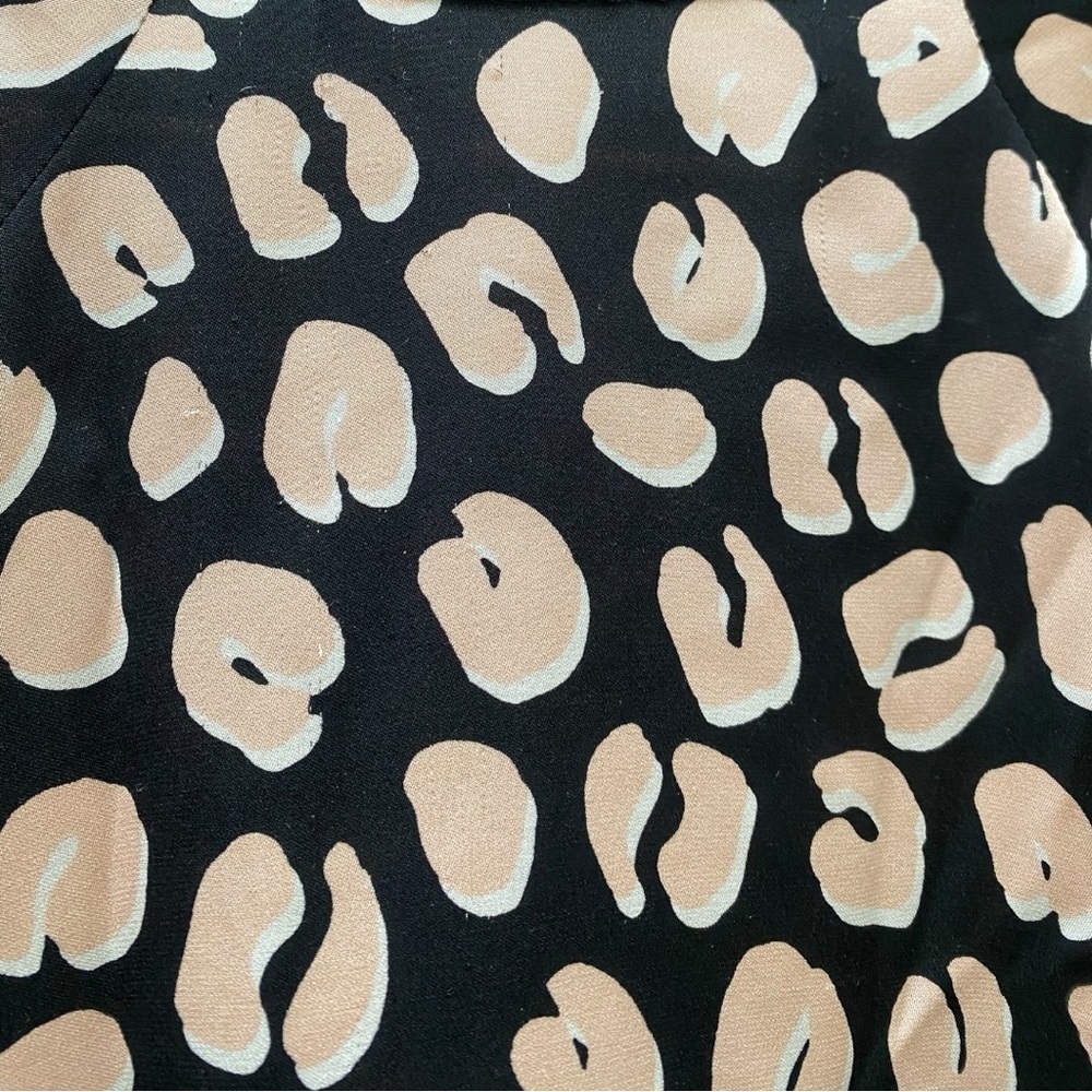 Veronica Beard Silk Leopard Print Dress I Size: 2 - Picture 8 of 12